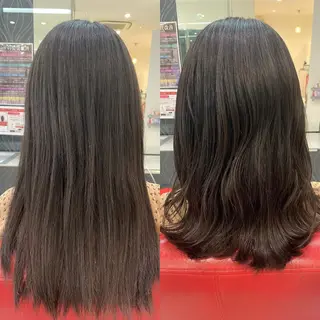 セミロング hair make huit8所属・ハイライト&ブリーチ 💇🏼‍♀MAHOのヘアスタイル