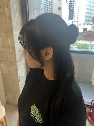 ロング ヘアアレンジ 【NEWI】韓国ヘア 🇰🇷Honokaのヘアスタイル