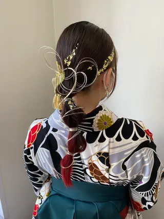 セミロング すみす🎀ヘアメ/ 艶カラー/エクステのヘアスタイル