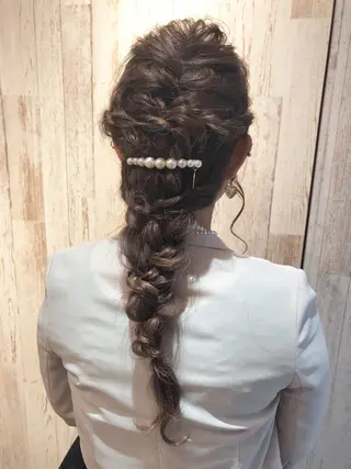 ヘアアレンジ Sola by  little所属・クボキ サヤのヘアスタイル