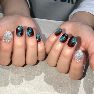 ネイル Nes.Nail所属・Miyagi Asamiのネイルデザイン