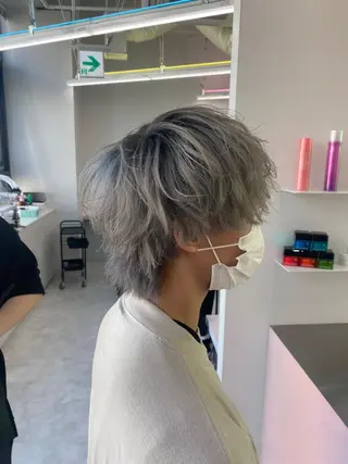 カラー パーマ メンズ 🥀社内技術講師🥀 稲場皓一のヘアスタイル