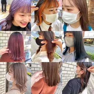 カラー 韓国風スタイル 🍓MIZUKI🍓のヘアスタイル