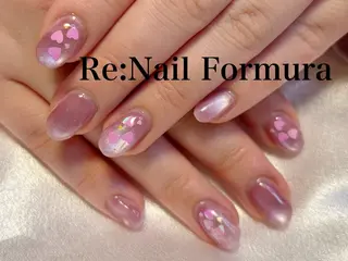 ミディアム Re:Nail Formula所属・kido chieのネイルデザイン