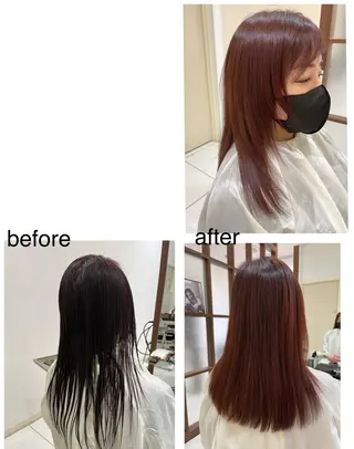ロング ツヅキ マスミのヘアスタイル