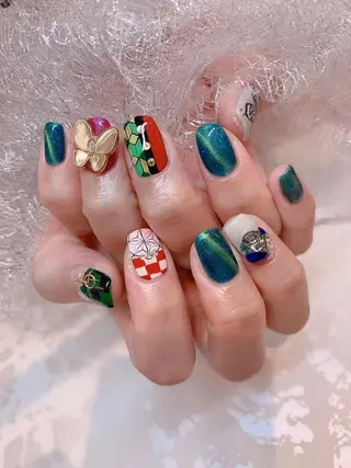 ネイル 長さだし専門店 M2　rikaのネイルデザイン