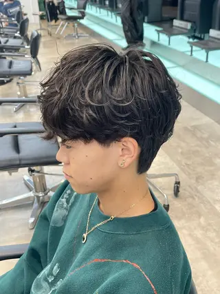 パーマ メンズ fifth 武正 琉生のヘアスタイル