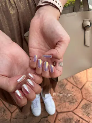 ネイル 40代からの爪に 優しい施術×自爪育成のネイルデザイン