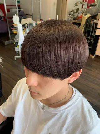 ショート カラー 西尾 太郎のヘアスタイル
