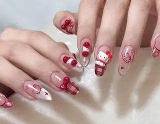 キッズ エ リのネイルデザイン