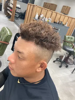 パーマ メンズ SHAFT Ieiriのヘアスタイル