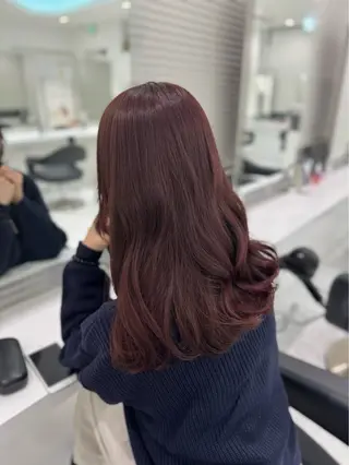 ロング カラー ブリーチなし暖色 ❤️kanata❤️のヘアスタイル