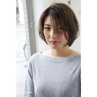 ショート カラー fio マナミのヘアスタイル