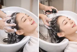 セミロング 髪質改善/トリート メント/益田直幸のヘアスタイル