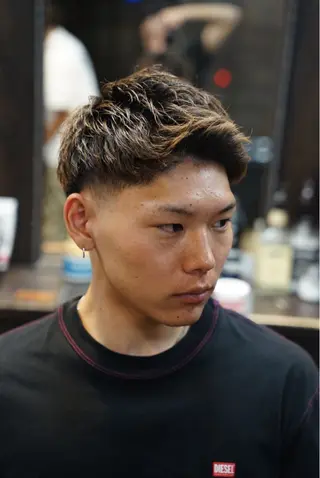 ショート 奥村 海大のヘアスタイル
