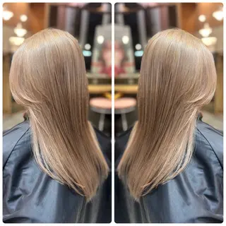 セミロング カラー 小山内 龍一郎 店長のヘアスタイル