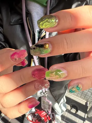 ネイル ゆびノさき茨木店 ニュアンス/アートのネイルデザイン