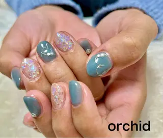 ネイル orchid ♡オーキッドのネイルデザイン