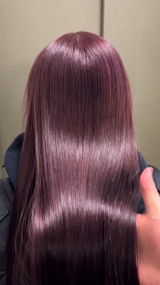 ロング カラー Reve by Lond仙台所属・カットモデル無料 8000円ハイトーンのヘアスタイル