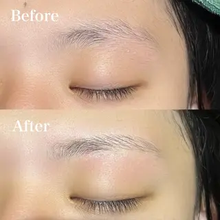 アイブロウ アイブロウ&マツパ カラーモデルまなみのマツエク・マツパデザイン