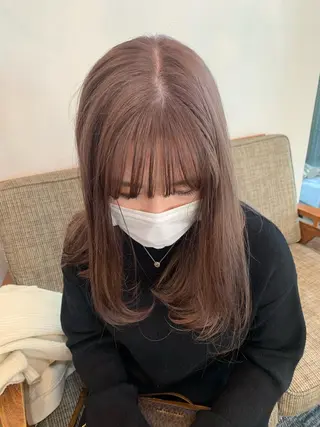 セミロング カラー rise /メンズカットのヘアスタイル