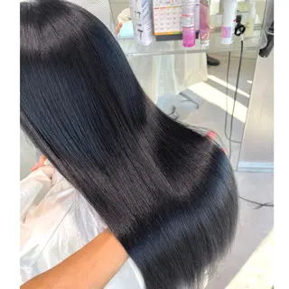 セミロング 森 隆秀/韓国ヘアのヘアスタイル