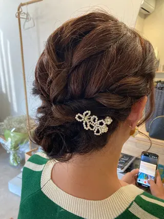 ヘアアレンジ 志村 瞳のヘアスタイル