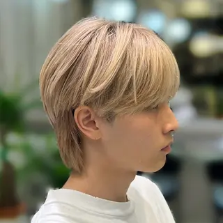 メンズ 池袋/韓国メンズヘア ❤️💙軸丸みうのヘアスタイル