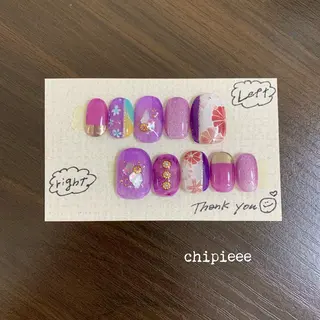 ネイル charme所属・. SHIORIのネイルデザイン