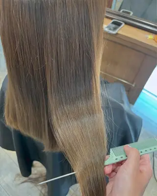 ロング 木場 麗咲のヘアスタイル