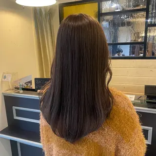 ロング カラー スナコザワ レナのヘアスタイル