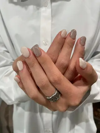 ネイル ナチュラル透明感🌱 小山美樹子のヘアスタイル