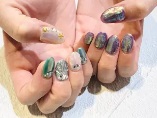 ネイル 舞田 苑香のネイルデザイン