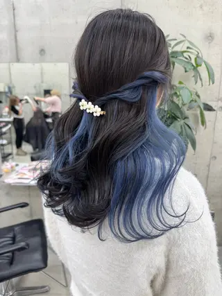 カラー 田中 莉香のヘアスタイル