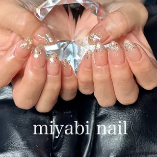 ネイル miyabi nail 桂川駅近くのネイルデザイン