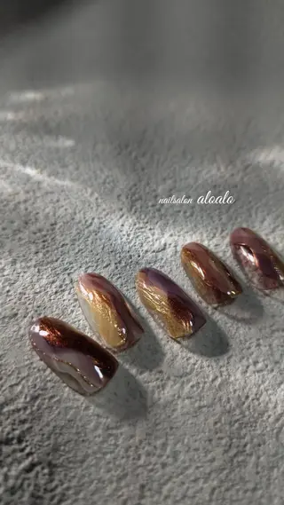 ネイル nail salon  aloalo所属・Nailist Ayaのネイルデザイン