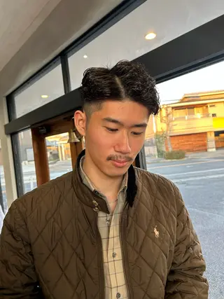 ショート パーマ メンズ 🇺🇸メンズ特化 KYOYA💈のヘアスタイル