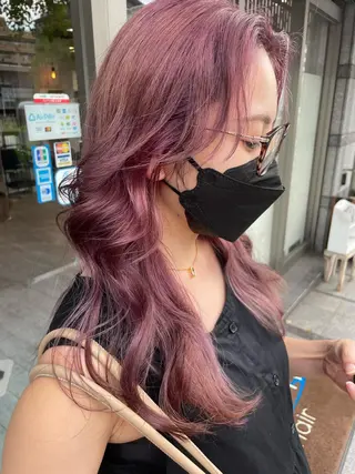 セミロング カラー 高橋 みく/ minim 暖色のヘアスタイル