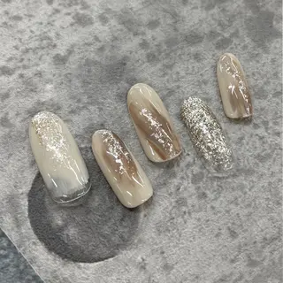 ネイル ⭐︎休業中の練習⭐︎ JNA認定講師髙橋のネイルデザイン