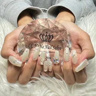 ネイル 💎CC・NaNa 韓国風ネイル🌙Cのネイルデザイン