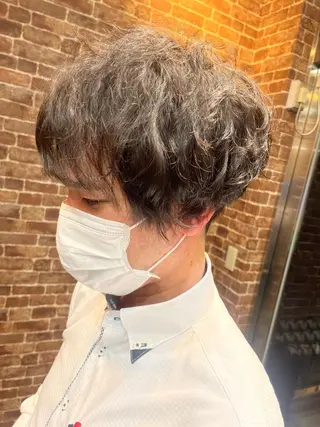 ショート カラー パーマ ヘアアレンジ メンズ キッズ ネイル マツエク・マツパ アイブロウ times salon名駅所属・久木原 ゆりのヘアスタイル