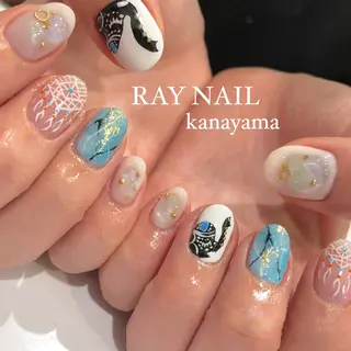 ネイル Arowa 伊田のネイルデザイン