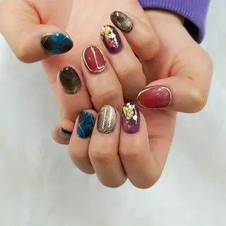 ネイル 河野ちえ (雑誌掲載サロン)のネイルデザイン