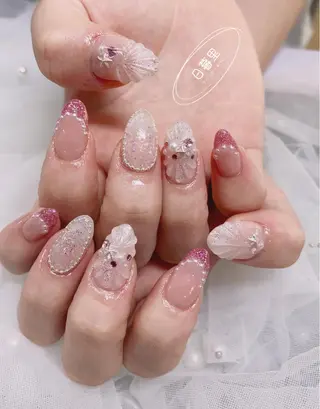 ネイル ラベンダー💖日暮里 ルル💖ネイルのネイルデザイン