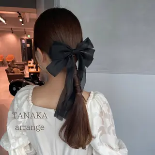 ヘアアレンジ charm《銀座》 ヘアセット/縮毛矯正のヘアスタイル