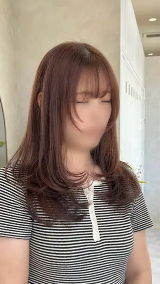 ロング 左藤 樹真のヘアスタイル