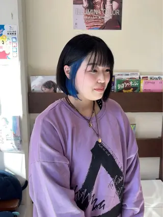 ショート カラー 小野 友暉のヘアスタイル