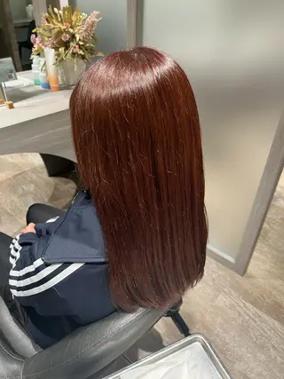 セミロング ced下赤塚店／うる 艶ヘアカラー🦋のヘアスタイル