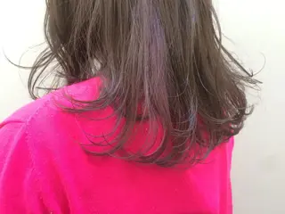 ショート ミディアム セミロング ロング カラー 日々所属・谷 大地のヘアスタイル