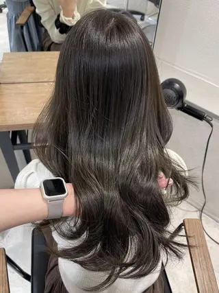 ロング 銀座/艶髪/ レイヤー/大葵のヘアスタイル